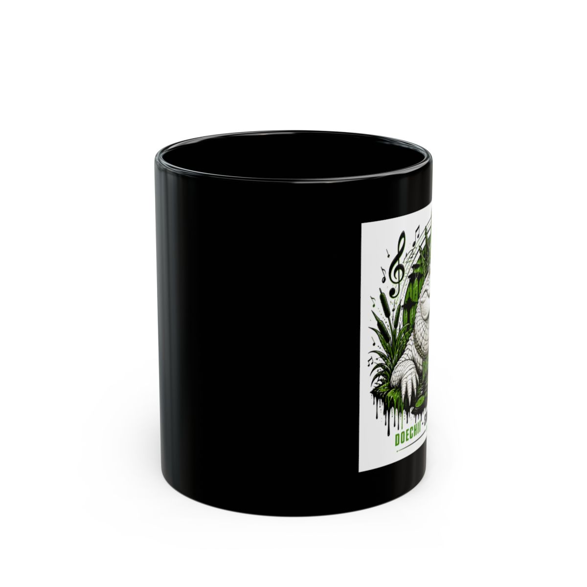Doechii "Doechii - Swamp Royalty" Black Mug - Official mugs merchandise