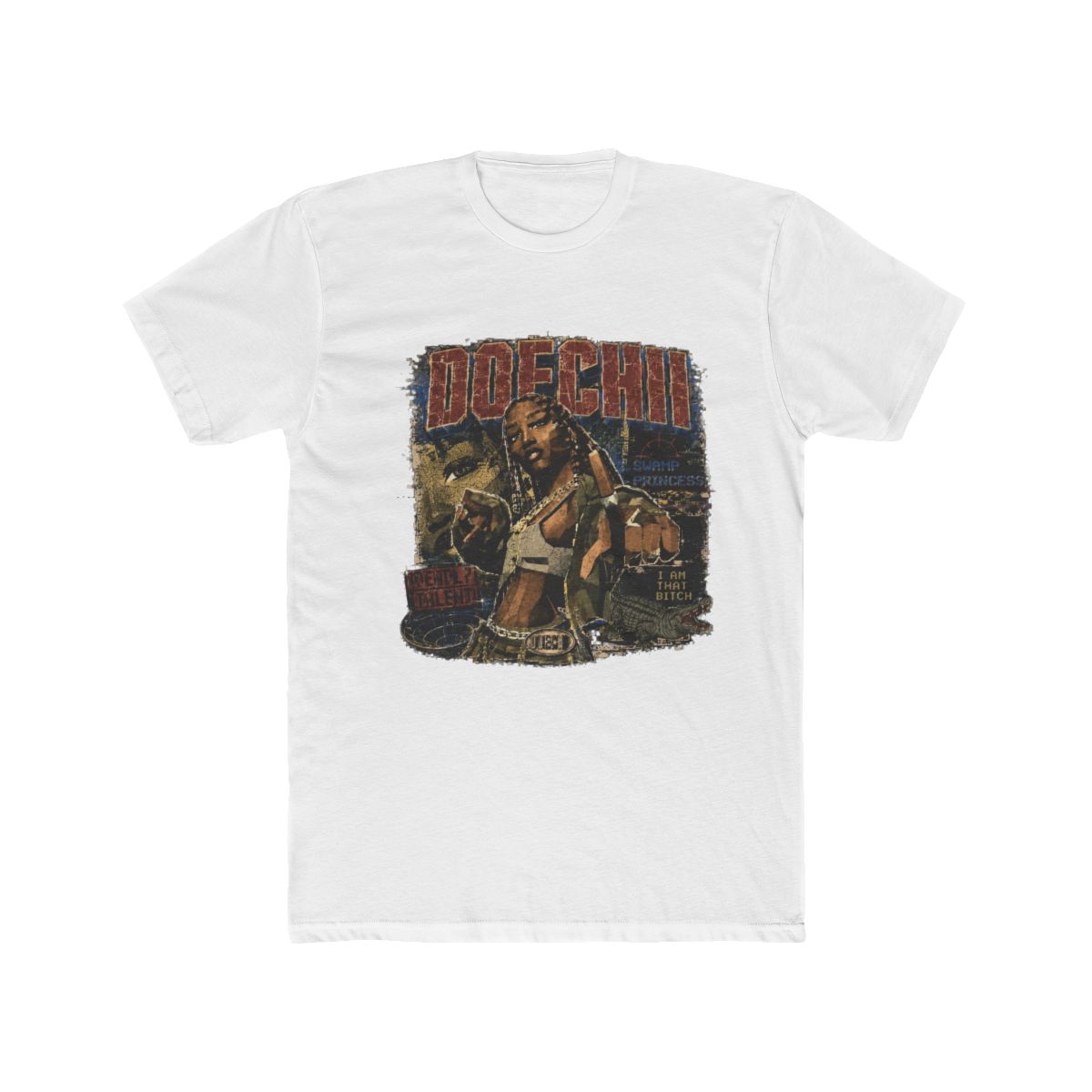 Doechii Rapper 3D Vintage T Shirt - Official t-shirts merchandise